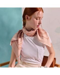 Hermès Grand Tralala double face scarf 90