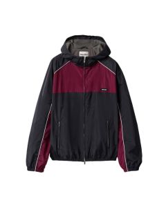 MIU MIU Technical silk zipper blouson jacket