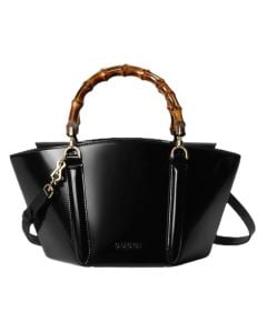 Gucci Small bamboo top handle tote bag