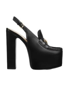 Gucci Women's Horsebit platform loafer slingback