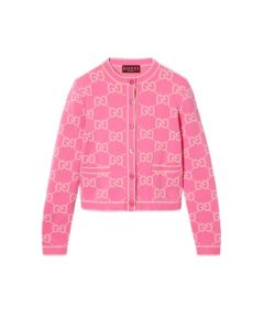 Gucci GG cotton jacquard cardigan