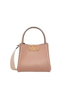 VALENTINO GARAVANI ALLTIME SMALL HANDBAG IN GRAINY CALFSKIN