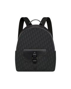Dior Saddle Zip Backpack