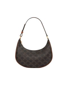 Celine AVA BAG IN TRIOMPHE CANVAS AND CALFSKIN