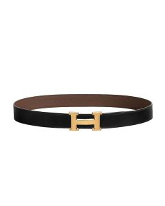 Hermès H belt buckle & Reversible leather strap 32 mm