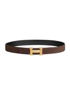 Hermès H belt buckle & Reversible leather strap 32 mm