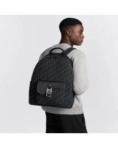 Dior Saddle Zip Backpack