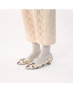 Valentino BOWOW DÉCOLLETÉ IN PAPIER FLORAL FABRIC