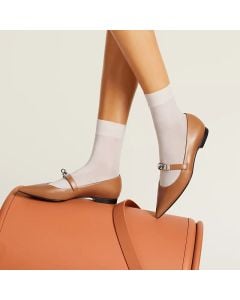 Hermes Kelly ballet flat