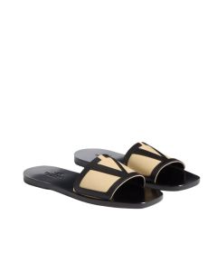 Valentino VIVA SUPERSTAR SLIDE SANDAL IN NAPPA LEATHER