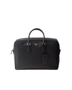 Prada Saffiano leather briefcase