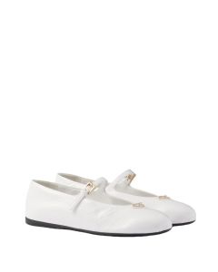 Prada Naplak patent leather ballerinas