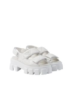Prada Monolith nappa leather sandals