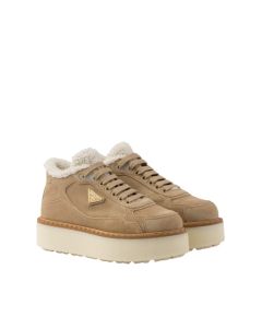 Prada Suede mid-top sneakers