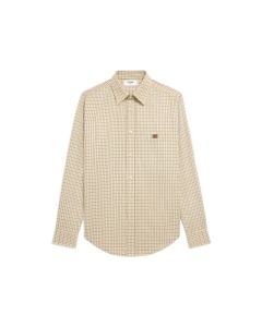 Celine loose shirt in checked cotton