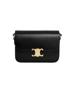 Celine CLASSIQUE TRIOMPHE BAG in shiny calfskin