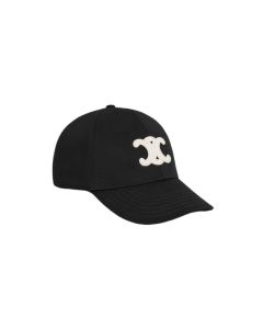 Celine triomphe baseball cap in cotton