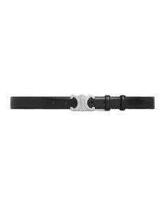 Celine Medium Triomphe Belt in Taurillon Leather