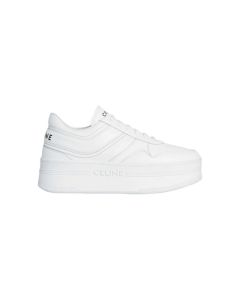 Celine BLOCK SNEAKERS WITH WEDGE OUTSOLE in CALFSKIN