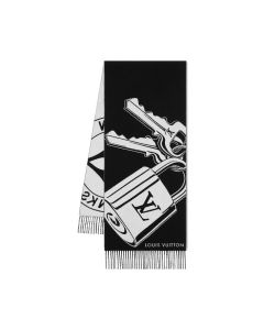 LV Lock And Keys Scarf