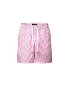 LV Monogram Striped Casual Shorts