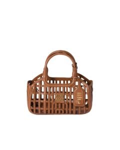 MIU MIU Leather basket