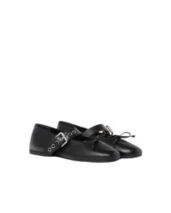 MIU MIU Leather ballerinas