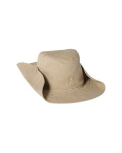 Miu Miu Gabardine cowboy hat