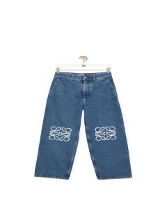 LOEWE Anagram baggy jeans in denim