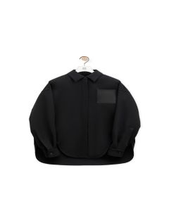 LOEWE Overshirt in wool and cashmere