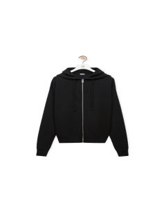 LOEWE Anagram zip-up hoodie in wool