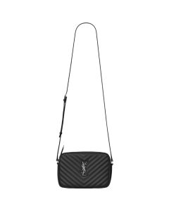 YSL LOU camera bag in quilted leather