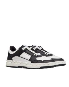 Valentino FREEDOTS LOW-TOP SNEAKER IN CALFSKIN