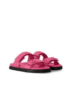LV Sunset Flat Comfort Mule