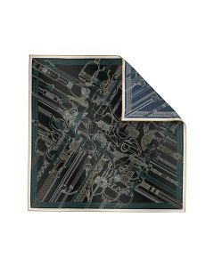 Hermès Concours d'Etriers Remix double face scarf 70