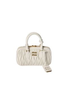 MIU MIU Arcadie matelassé nappa leather mini-bag