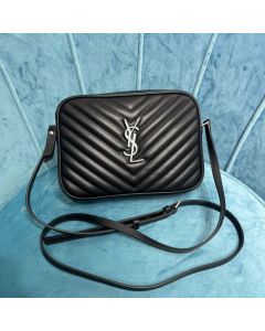 YSL LOU camera bag in quilted leather