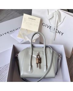 Givenchy Mini Antigona Lock bag in Box leather