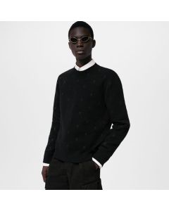 LV Embroidered Signature Merino Crewneck