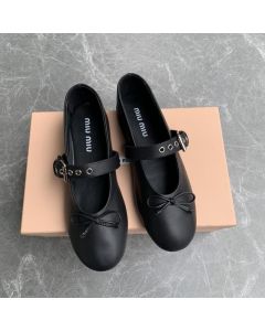 MIU MIU Leather ballerinas