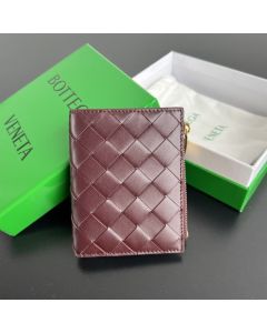 Bottega Veneta Intrecciato Small Bi-Fold Wallet