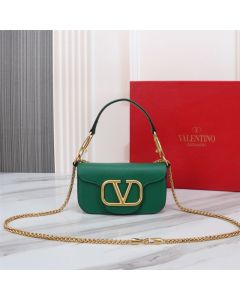 VALENTINO GARAVANI LOCÒ SMALL SHOULDER BAG IN CALFSKIN