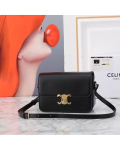 Celine CLASSIQUE TRIOMPHE BAG in shiny calfskin
