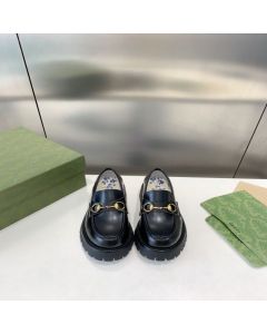 Gucci Women's lug sole loafer with Horsebit