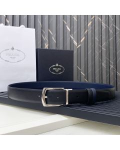 Prada Reversible Saffiano leather belt