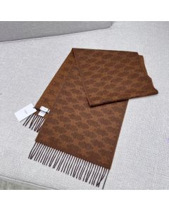 Celine scarf in monogram cashmere