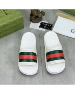 Gucci Men's Web slide sandal