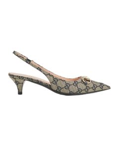 Gucci Women's Horsebit slingback pump
