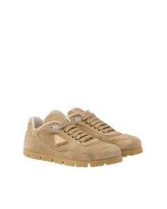 Prada Trail faded suede sneakers