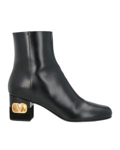 VALENTINO GARAVANI HERITAGE CALFSKIN ANKLE BOOT